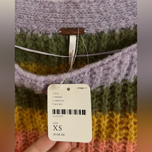 Free People Wool Multicolor Sweater - Picture 2 of 3